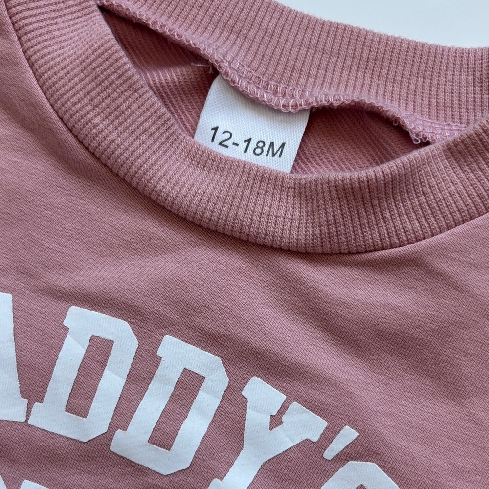 Charming Pink 'Daddy's Girl' Sweatshirt - Picture 2 of 4